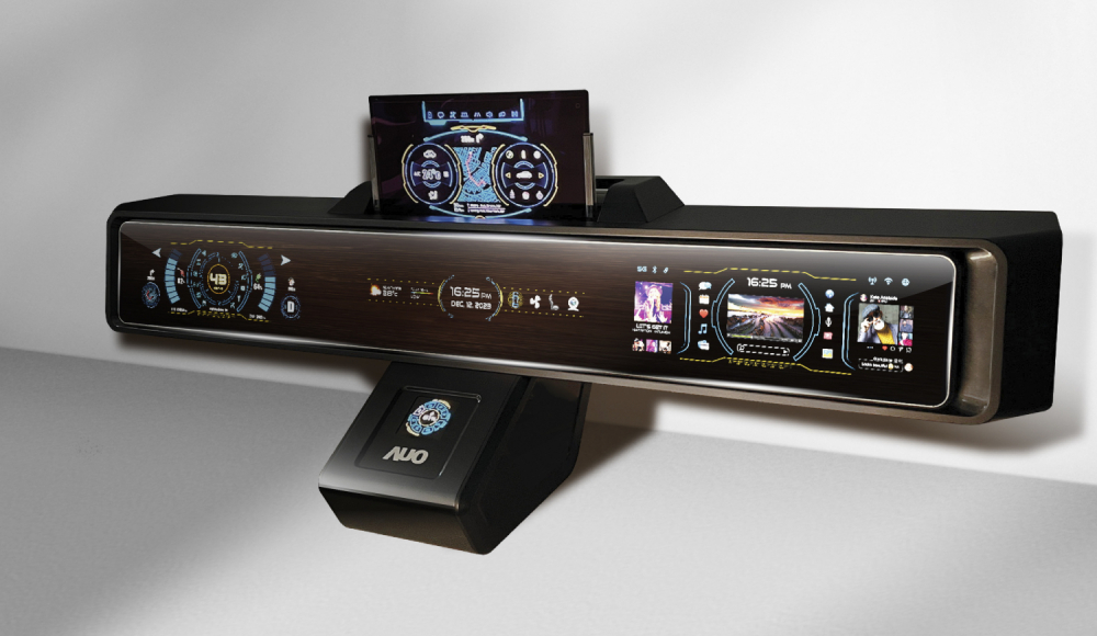 8868体育Micro LED沉浸式车舱显示方案结合 可卷式、可伸缩的Micro LED应用并可呈现不同的质感纹路，展现人性化设计