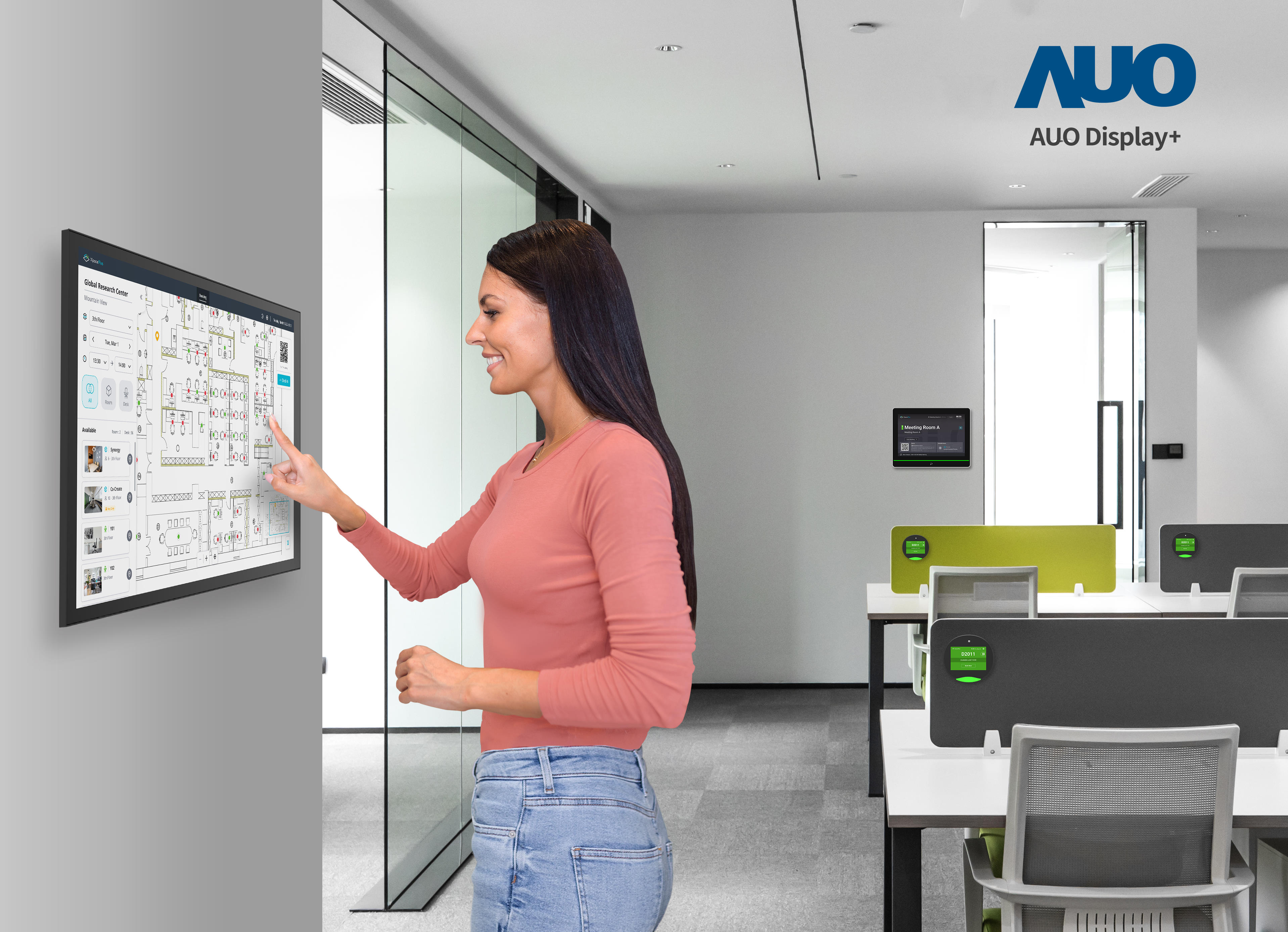 达擎会议空间管理解决方案可应用于空间预约和管理流程，将办公空间的查询、预约和保留等流程自动化，为用户提供更灵活、弹性的工作模式