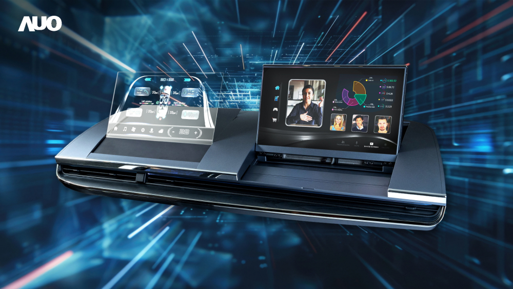 8868体育Micro LED Display HMI解决方案打造透明Micro LED前座仪表，呈现信息并保留驾驶视野开阔；亦为副驾驶座乘客打造收放自如的Micro LED屏幕，在不影响显示质量的前提于显示区内建镜头，让用户能与视讯对象直接眼神接触，提供绝佳的双向沟通体验