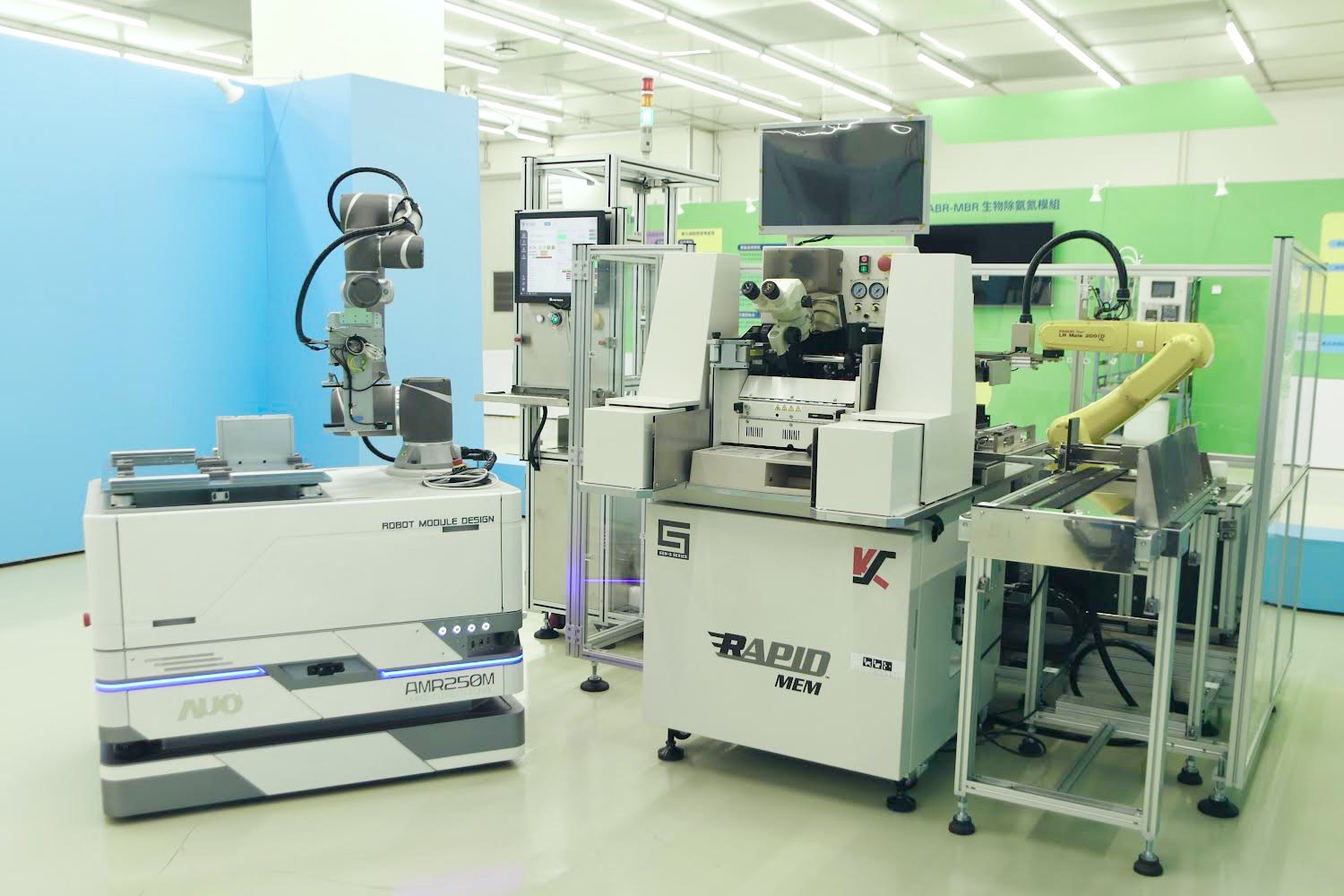 友達數位攜手半導體設備大廠K&S及夥伴樂宇精密，針對半導體封裝場域痛點，提供iAMHS一站式解決方案，創造產能提升至少10%的效益