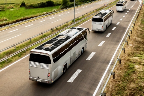 曲面牆、交通工具